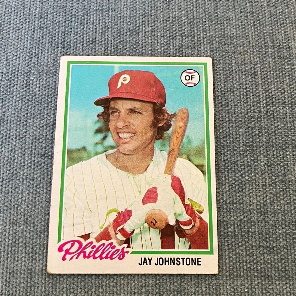 1978 Topps Philadelphia Phillies Baseball Card Trading Card